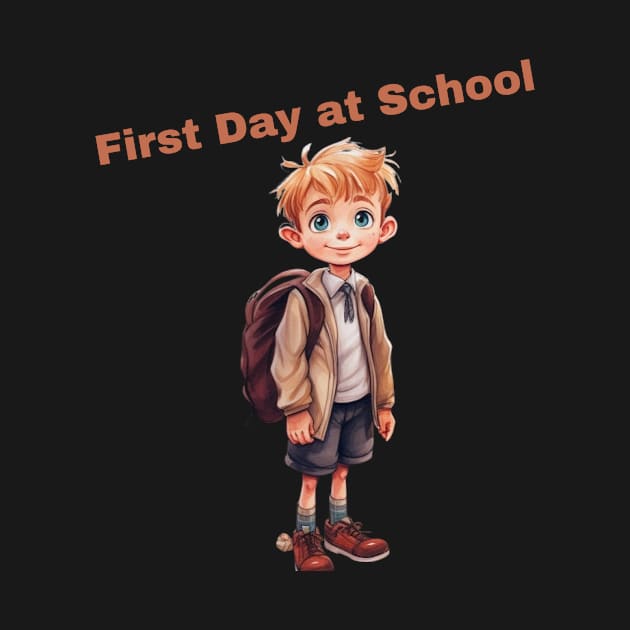 Back to School Gifts. First Day at School by Joyful Prints