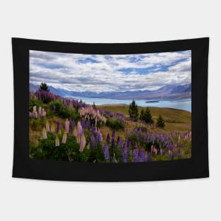 The Hills Are Alive with the Colours of Lupins Tapestry