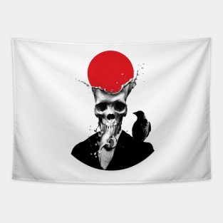 Splash Skull Tapestry