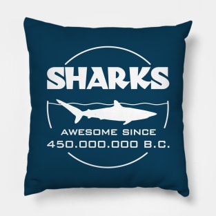 Shark Science Quote Pillow