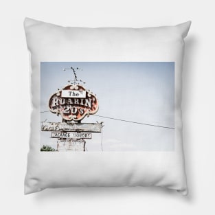 Historic Roaring 20's sign Pillow