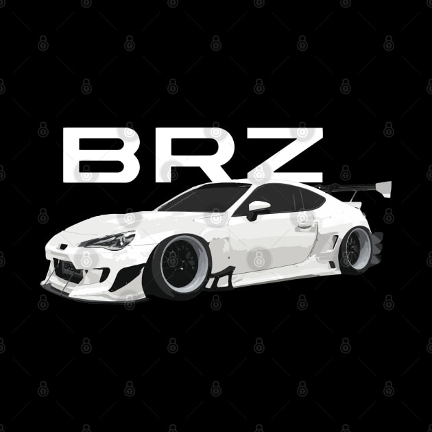 Rocket Bunny BRZ in Ceramic White by cowtown_cowboy