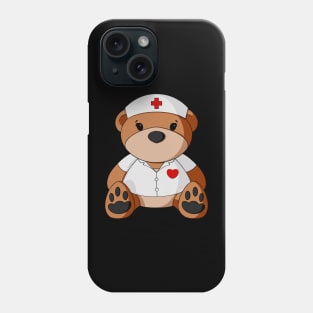 Nurse Teddy Bear Phone Case