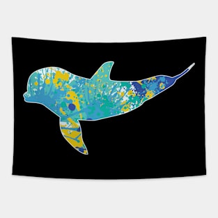 Cool Dolphins Sea Colorful T-shirt Tapestry