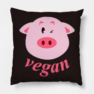 vegan love Pillow