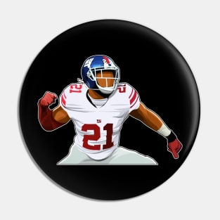 Landon Collins #21 Strong Defender Pin