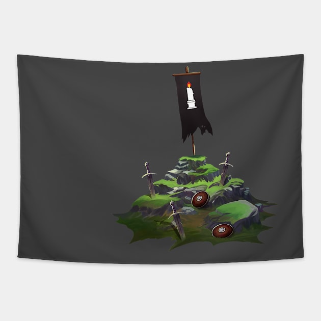 Compact of the Light Banner Tapestry by PunTee