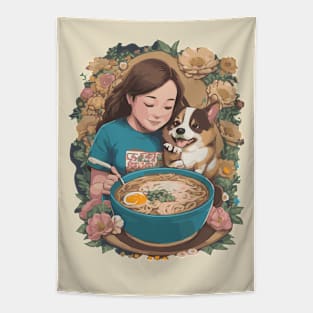 The Corgi Movement Moms Tapestry