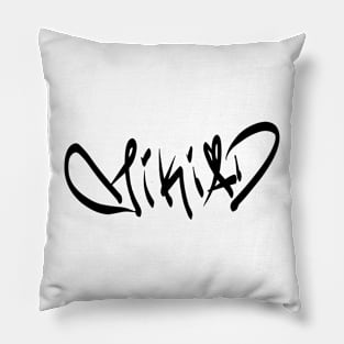 mikiad Logo Black Classic Pillow