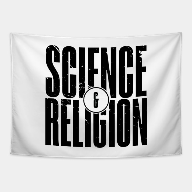 Science And Religion (v2) Tapestry by bluerockproducts