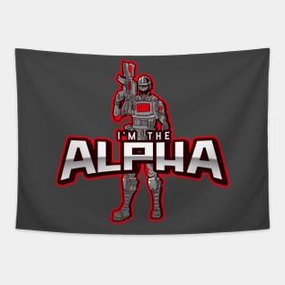 I'm The Alpha (9) Tapestry