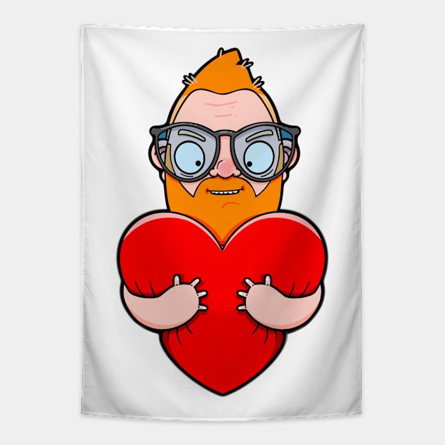 Hot Ginger Daddy Hug Tapestry by LoveBurty