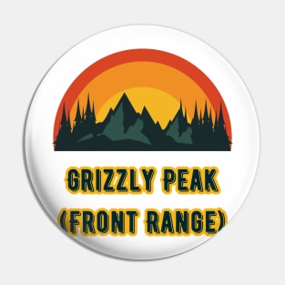 Grizzly Peak (Front Range) Pin