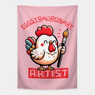 Artist chicken Tapestry