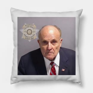 Rudy Giuliani Mugshot Pillow