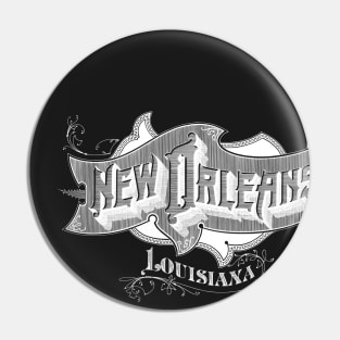 Vintage New Orleans, LA Pin