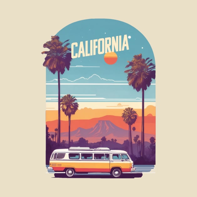 California Vintage design by huefinder