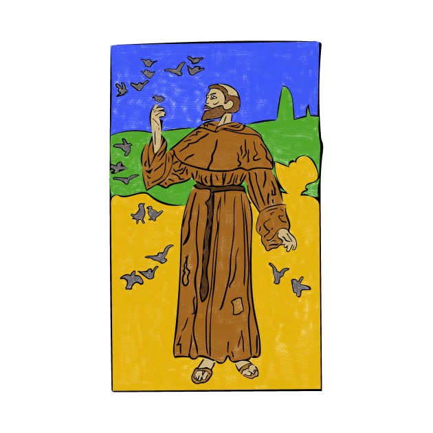 Saint Francis by moanlisa