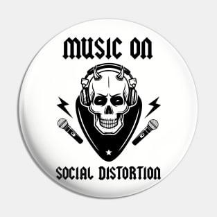 Social Distortion Pin