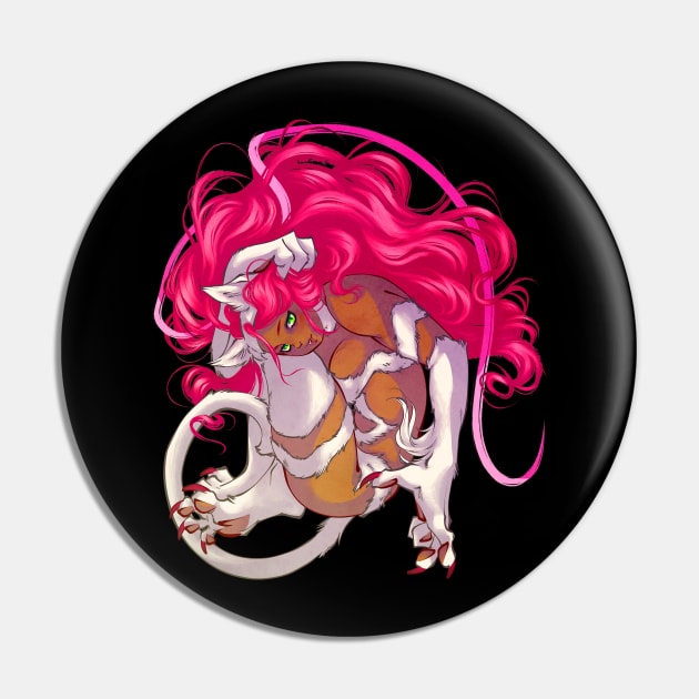 Felicia - Pink Variant Pin by SelkieIngenue