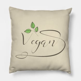 Vegan design,clothes for vegan Pillow