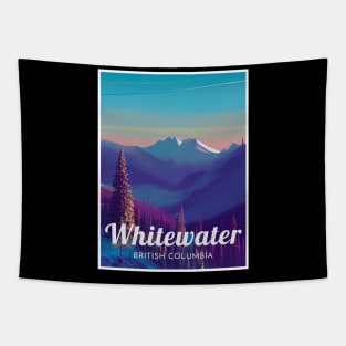 Whitewater British Columbia Canada Ski Tapestry