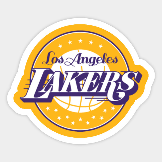 Lakers Basketball La Lakers Sticker Teepublic