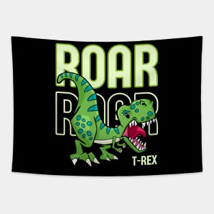 T-Rex Roar Roar Tapestry