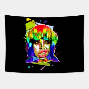 Erykah Badu WPAP Tapestry