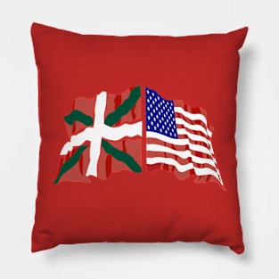 Ikurrina - USA - Ikurriña Pillow