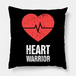 Distressed Funny Heart Doctor Cardiologist Pillow