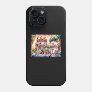 House with Kittens Phone Case