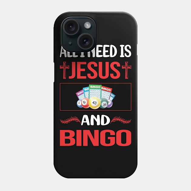 Funny Jesus Bingo Phone Case by lainetexterbxe49