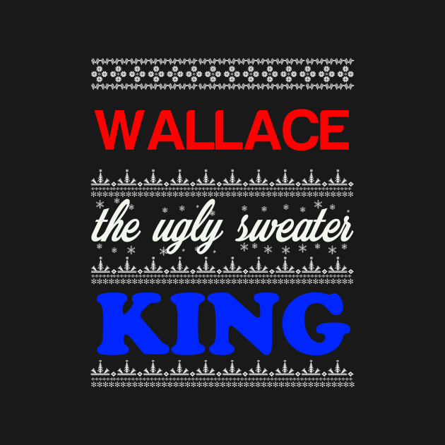 WALLACE the Ugly Sweater King> Happy Holidays by CoolApparelShop