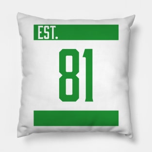 Est 81 Green Pillow