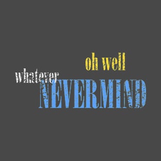 90s Grunge Music | Nevermind | GenX | Lyrically Speaking | Retro T-Shirt