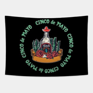 cinco de mayo green tequila Tapestry