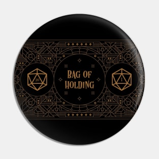 Bag of Holding Tabletop RPG Gaming Pin