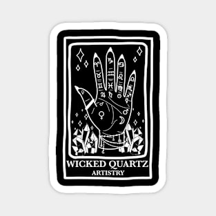 Wicked Quartz Tarot Card Magnet