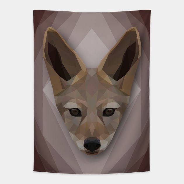 Jarring Jackal Tapestry by ErinFCampbell