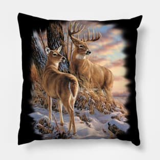 Wild Deers Pillow