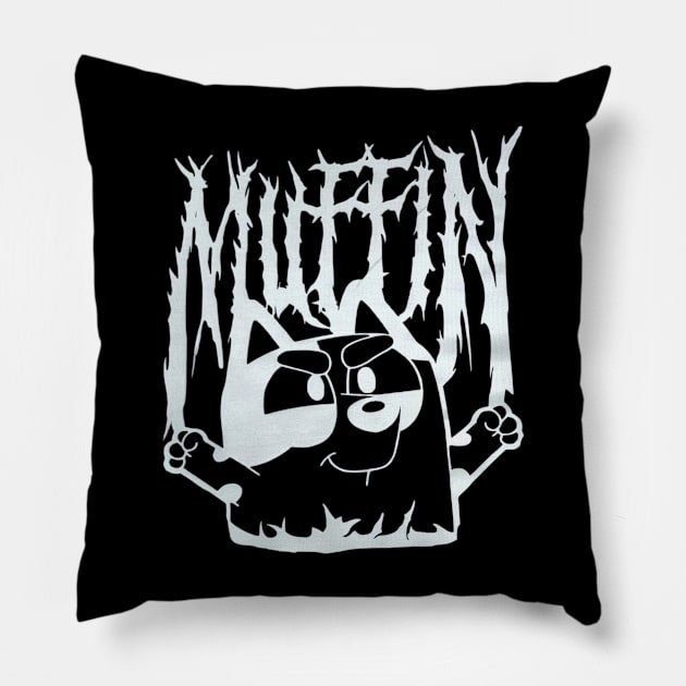 Muffin metal bluey Pillow by GapiKenterKali