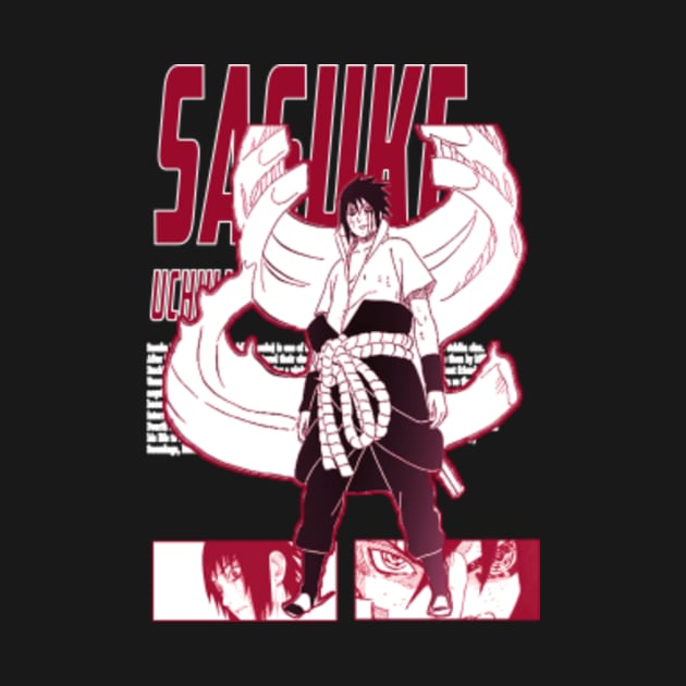 Disover sasuke - Sasuke Uchiha - T-Shirt