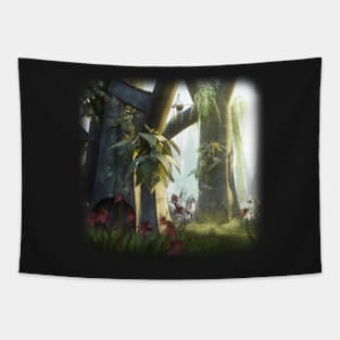 Magical forest Tapestry