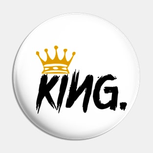 KING (Black) Pin