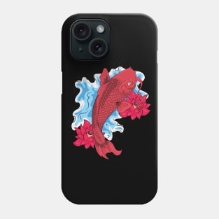 Koi Fish Tattoo Design Phone Case