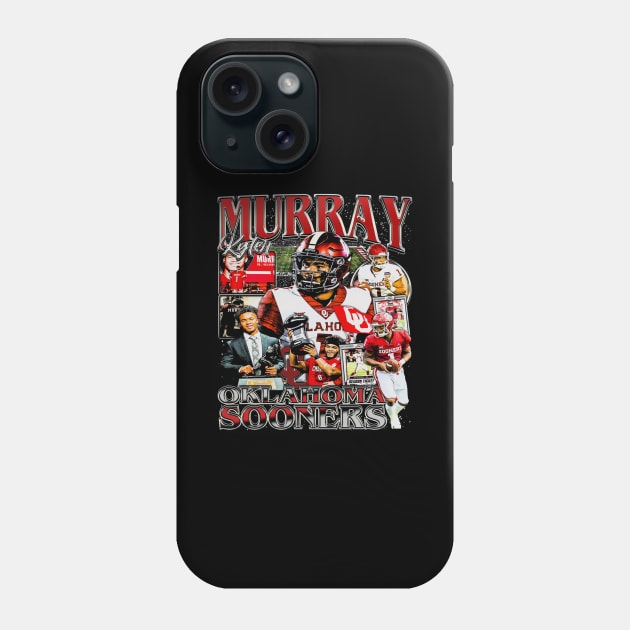 Kyler Murray College Vintage Bootleg Phone Case by Richard Michaud Art