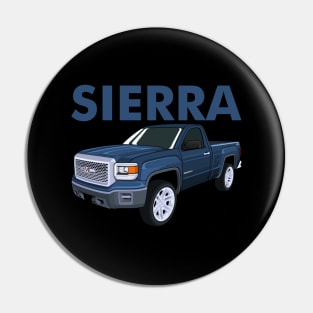 Sierra American Truck Monster Pin