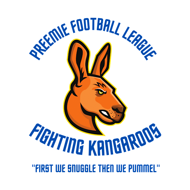 Preemie Football League Fighting Kangaroos by Preemie Adventures