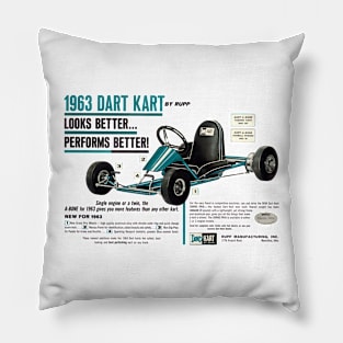 1963 DART KART - advert Pillow